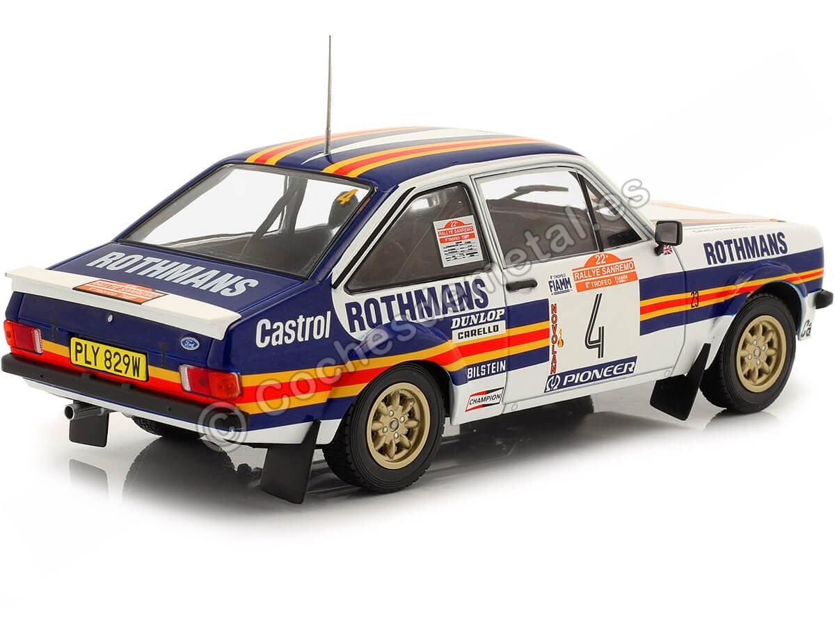 1980 Ford Escort RS 1800 MK II Nº4 Vatanen Richards Rallye SanRemo