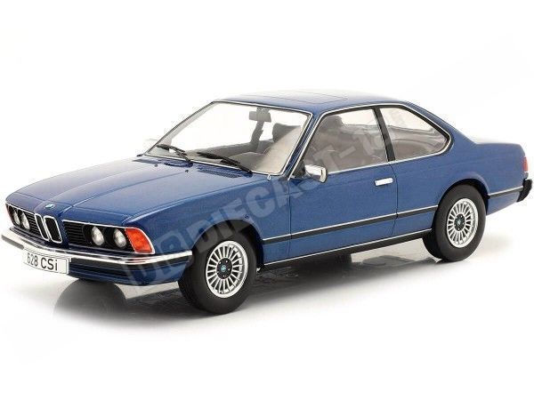 1976 BMW Serie 6 (E24) Azul Metalizado 1:18 MC Group 18164