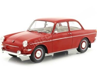 Cochesdemetal.es 1963 Volkswagen 1500 S (Type 3) Rojo Oscuro 1:18 MC Group 18090