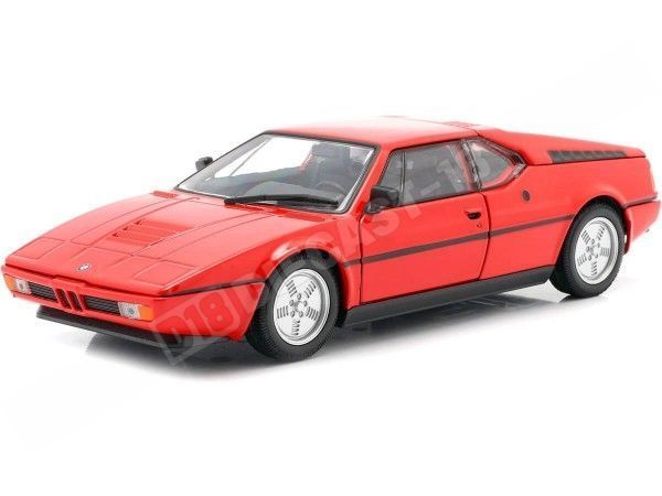 1987 BMW M1 Rojo 1:24 Welly 24098