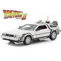 1989 DeLorean DMC 12 "Regreso al Futuro II + Mr.Power" 1:24 Welly 22441 Cochesdemetal.es