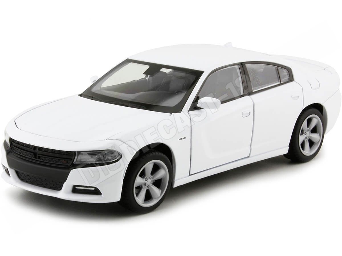 2016 Dodge Charger R/T Blanco 1:24 Welly 24079