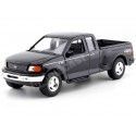 1999 Ford F150 Flareside Supercab Pickup Negro 1:24 Welly 29396