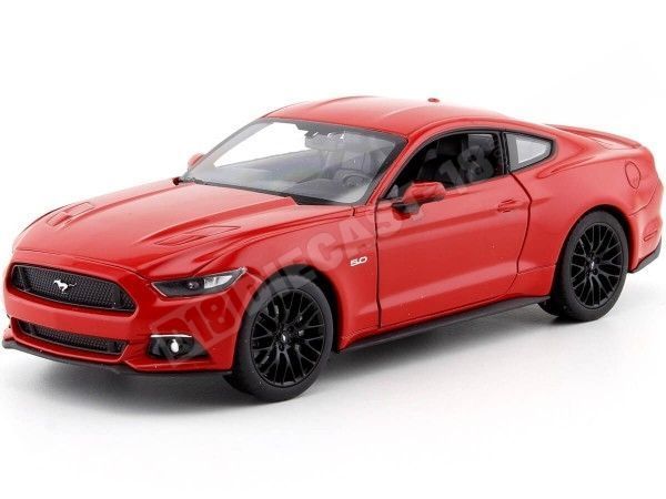 2015 Ford Mustang GT Rojo 1:24 Welly 24062