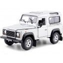 2010 Land Rover Defender 90 TDI Gris 1:24 Welly 22498