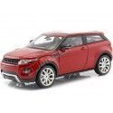 2011 Land Rover Range Rover Evoque Metallic Red 1:24 Welly 24021