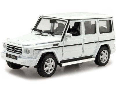 Cochesdemetal.es 2015 Mercedes-Benz Classe G (W463) Blanc 1:24 Welly 24012