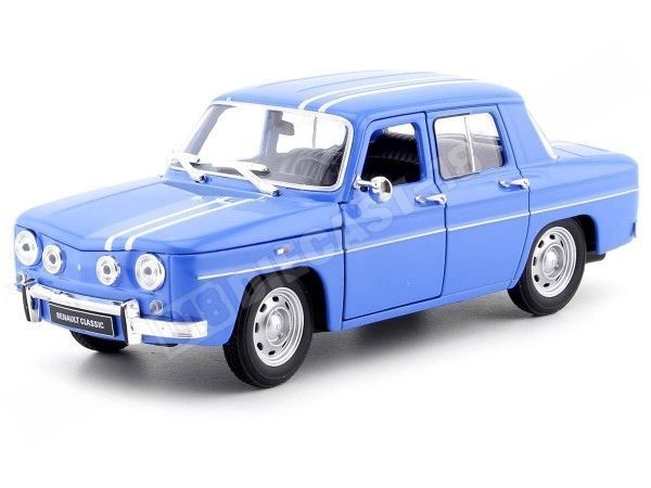 1967 Renault 8 R8 Gordini 1100 Azul/Blanco 1:24 Welly 24015