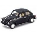 Cochesdemetal.es 1959 Volkswagen VW Kafer Hard Top Negro 1:24 Welly 22436