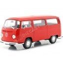 Carsdemetal.es 1972 Volkswagen VW T2 Red 1:24 Welly 22472