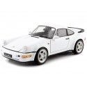 1988 Porsche 911 (964) Turbo Coupe Blanco 1:18 Welly 18026