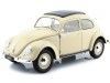 1950 Volkswagen Classic T1 Kafer Beetle Beige 1:18 Welly 18040