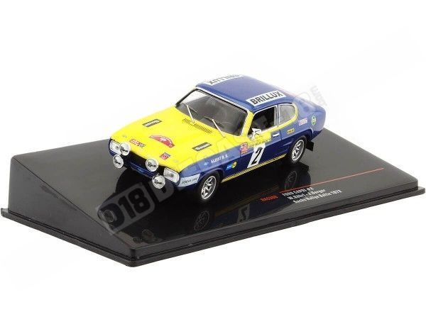 1972 Ford Capri Rallye DM Nº2 Röhrl/Berger Rally Del Báltico 1:43 I...