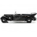 Cochesdemetal.es 1938 Mercedes-Benz 770K Pullman Cabrio (W150) NEGRO 1:18 MC Group 18207