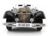 Cochesdemetal.es 1938 Mercedes-Benz 770K Pullman Cabrio (W150) NEGRO 1:18 MC Group 18207