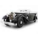 Cochesdemetal.es 1938 Mercedes-Benz 770K Pullman Cabrio (W150) NEGRO 1:18 MC Group 18207