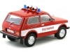 Cochesdemetal.es 1976 Lada Niva Feurewehr Bomberos Alemania Rojo-Blanco 1:18 MC Group 18006