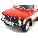 Cochesdemetal.es 1976 Lada Niva Feurewehr Bomberos Alemania Rojo-Blanco 1:18 MC Group 18006