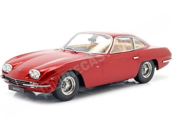 1965 Lamborghini 400 GT 2+2 Red Metallic 1:18 KK-Scale 180393