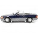 1993 Mercedes-Benz 500 SL Convertible (R129) Blue Metallic 1:18 KK-...