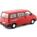 1992 Volkswagen T4 Caravelle Microbus Rojo 1:18 KK-Skale 180261