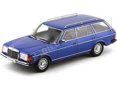 Cochesdemetal.es 1978 Mercedes Benz 250T S123 Estate Azul 1:18 KK-Scale KKDC180091