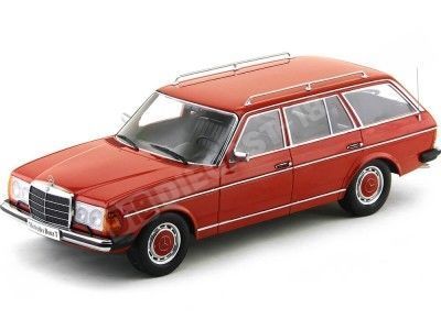 Cochesdemetal.es 1978 Mercedes-Benz 250T S123 Estate Rojo 1:18 KK-Scale KKDC180092