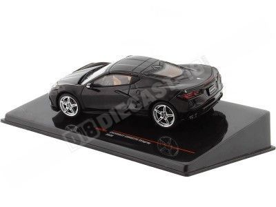 2020 Chevrolet Corvette C8 Stingray Negro 1:43 IXO Models MOC304 2