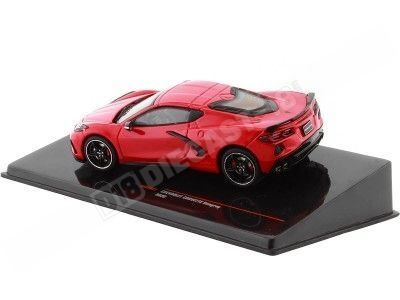 2020 Chevrolet Corvette C8 Stingray Rojo 1:43 IXO Models MOC303 2