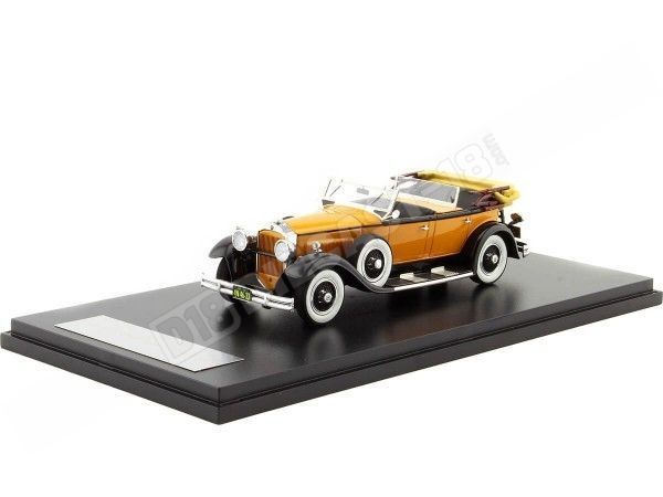 1930 Packard 733 Straight 8 Sport Phaeton Naranja/Negro 1:43 NEO Sc...