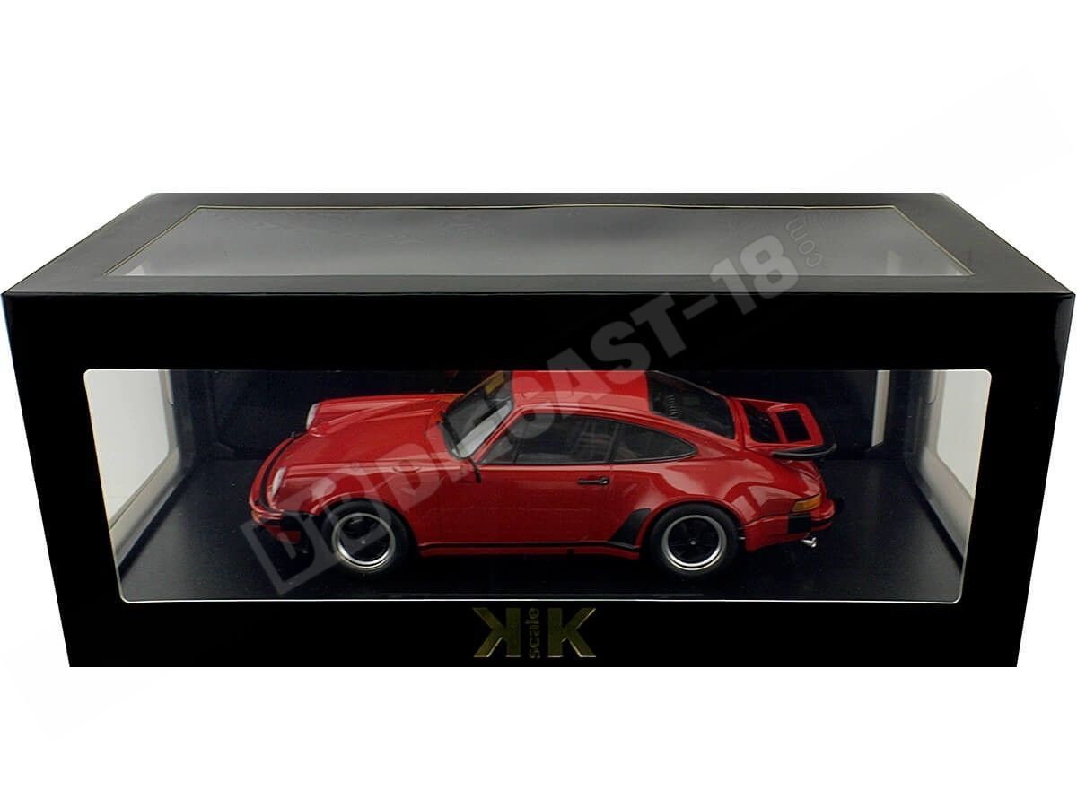 1976 Porsche 911 (930) Turbo 3.0 Rojo Indio 1:18 KK-Scale 180571