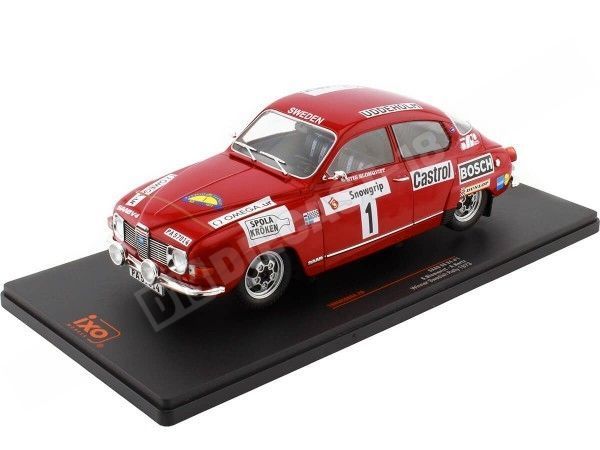 1973 Saab 96 V4 Nº1 Blomqvist/Hertz Ganador Rally Suecia 1:18 IXO Models 18RMC086A Cochesdemetal.es