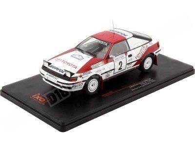 1990 Toyota Celica GT 4 Nº2 Sainz/Moya Ganador Rallye Acropolis 1:24 IXO Models RAL016A Cochesdemetal.es