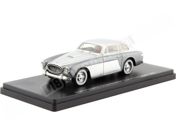 1952 Cunningham C-3 Continental Coupe by Vignale Gris/Plata 1:43 NEO Scale Models 46546