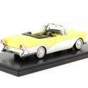 1957 Buick Roadmaster Convertible Amarillo/Blanco 1:43 NEO Scale Models 44072