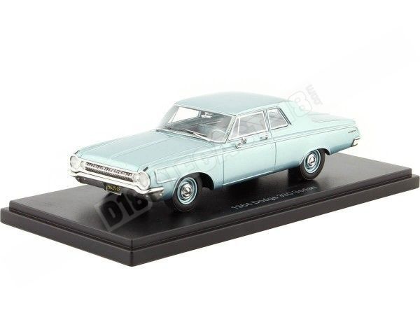 1964 Dodge 330 Sedan Azul Metalizado 1:43 NEO Scale Models 47220