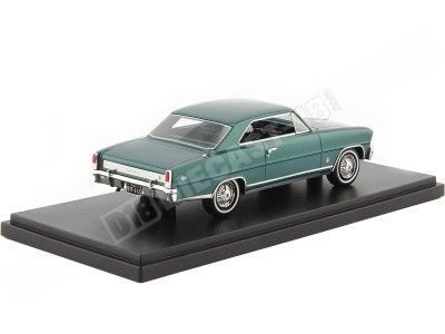 1966 Chevrolet Nova SS Hardtop Verde Metalizado 1:43 NEO Scale Models 47235 2