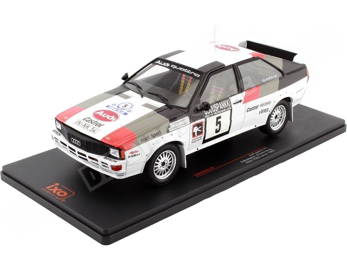 1982 Audi Quattro Nº5 Blomqvist/Cederberg Segundo Rallye 1000 Lakes 1: ...