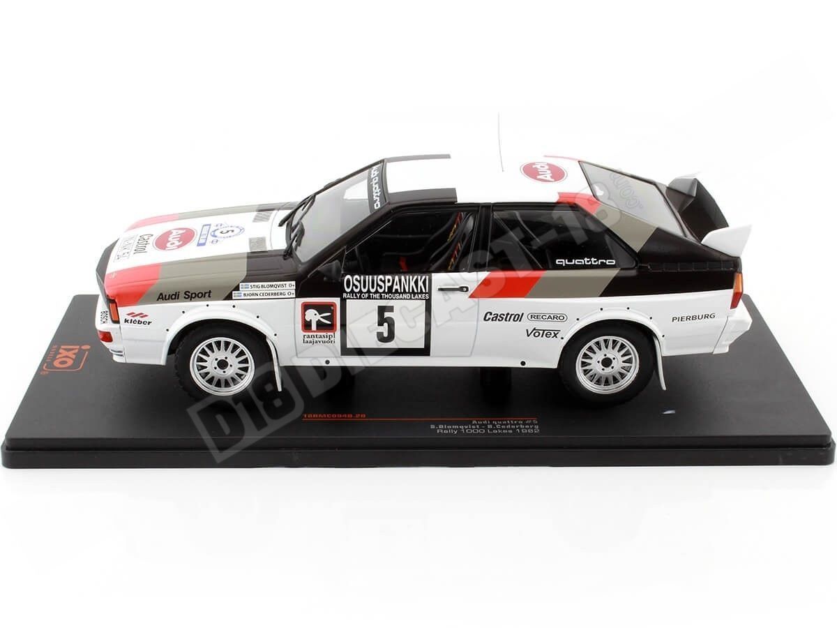 1982 Audi Quattro Nº5 Blomqvist/Cederberg Segundo Rallye 1000 Lakes 1: ...