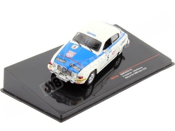 1976 Saab 96 V4 Nº5 Lampinen/Markkanen 1000 Lakes Rally 1:43 IXO Models RAC378A