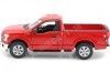 Cochesdemetal.es 2015 Ford F-150 Pickup de cabine régulière Rojo 1:24 Welly 24063