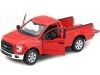 Cochesdemetal.es 2015 Ford F-150 Pickup de cabine régulière Rojo 1:24 Welly 24063