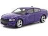 Cochesdemetal.es 2016 Dodge Charger R / T Azul 1:24 Welly 24079