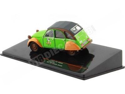 1978 Citroen 2 CV Verde/Naranja 1:43 IXO Models CLC374N 2