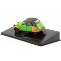 1978 Citroen 2 CV Verde/Naranja 1:43 IXO Models CLC374N