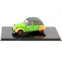 1978 Citroen 2 CV Verde/Naranja 1:43 IXO Models CLC374N