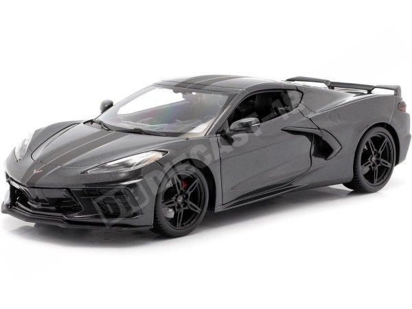 2020 Chevrolet Corvette C8 Stingray Gris 1:18 Maisto 31447