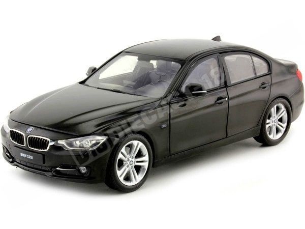 2012 BMW Serie 3 (F30) 335i Negro 1:18 Welly 18043