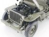 Cochesdemetal.es 1941 Jeep Willys 1-4 tonne Army Truck Green Clory 1:18 Welly 18055H