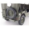 1941 Jeep Willys 1-4 Ton Army Truck Cerrado Verde Caqui 1:18 Welly ...